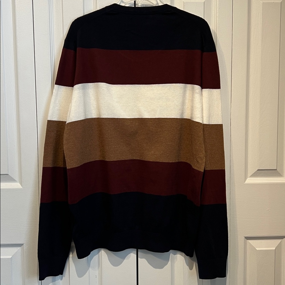 RW & CO‎ Men’s Striped Crewneck Sweater Size XL - Picture 5 of 10